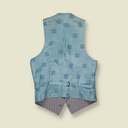 1970s | Reversible Check Waistcoat - XXS