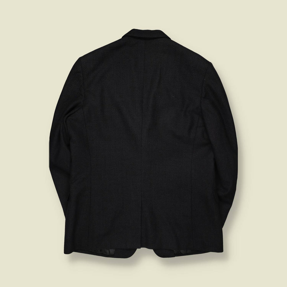 1960s | Burton | Black Wool Suit Jacket - M