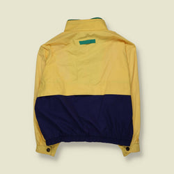 1980s | Clipper Mist | Colour Block Windbreaker Jacket - XL