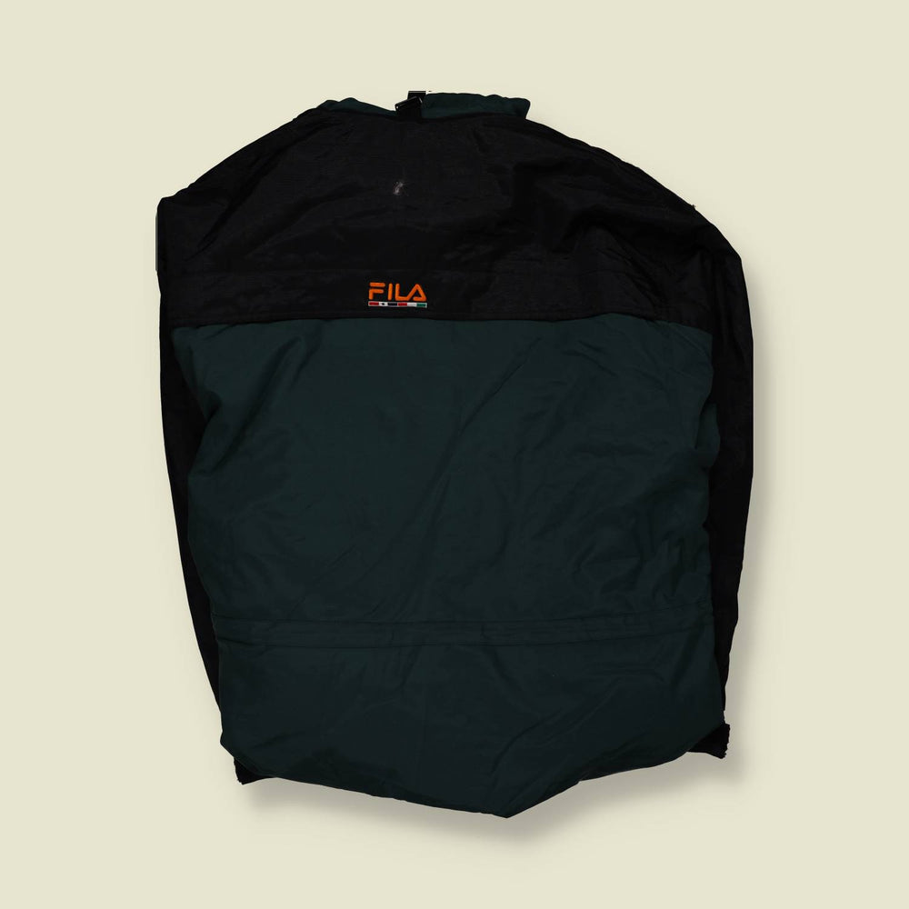 1990s | Fila Expedition | Colour Block Hooded Jacket - 6XL