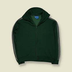 1970s | Adidas Ventex | Green Track Jacket - S