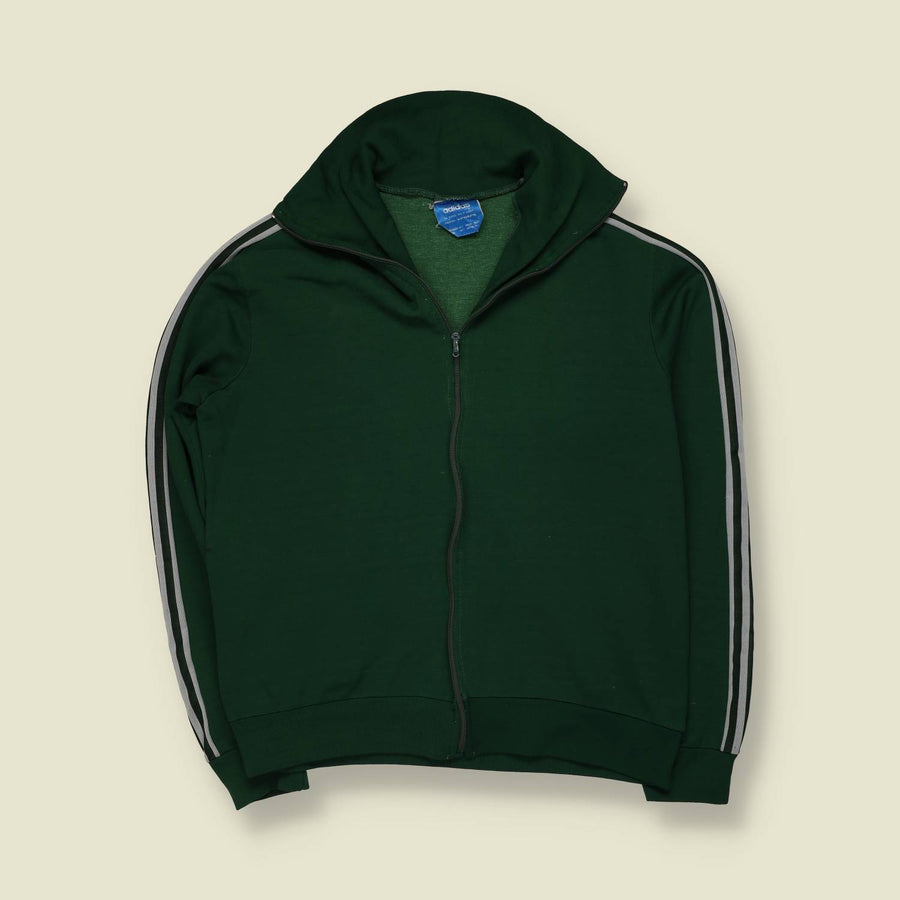 1970s | Adidas Ventex | Green Track Jacket - S