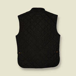 2000s | Barbour | Black Quilted Gilet - M