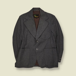 1970s | Silton | Grey Wool Blazer - S