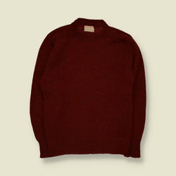 1960s | Peter Pushbottom | Shetland Wool Crew Neck Knit - XS