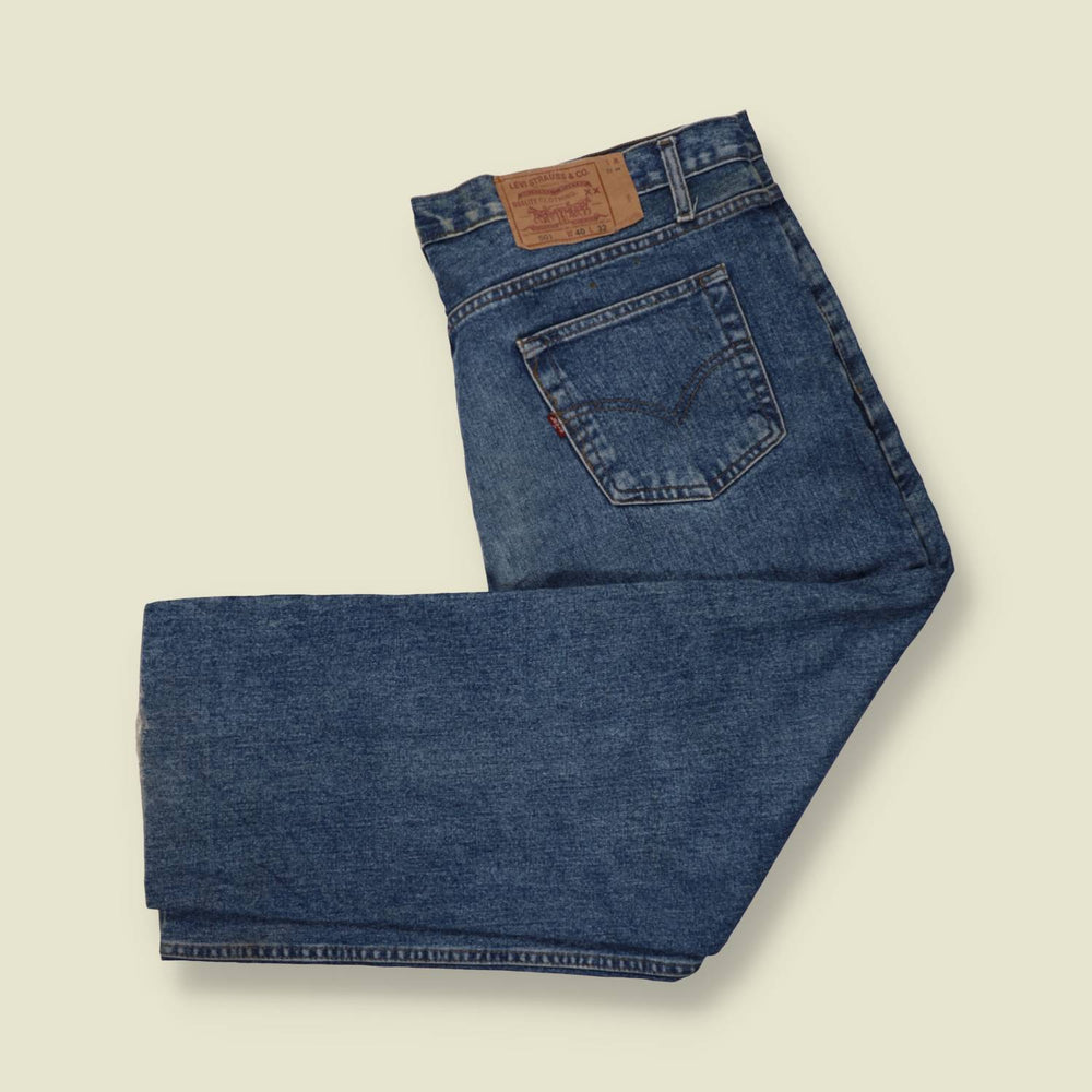 1980s-90s | Levi's | 501 Jeans | Blue - w40