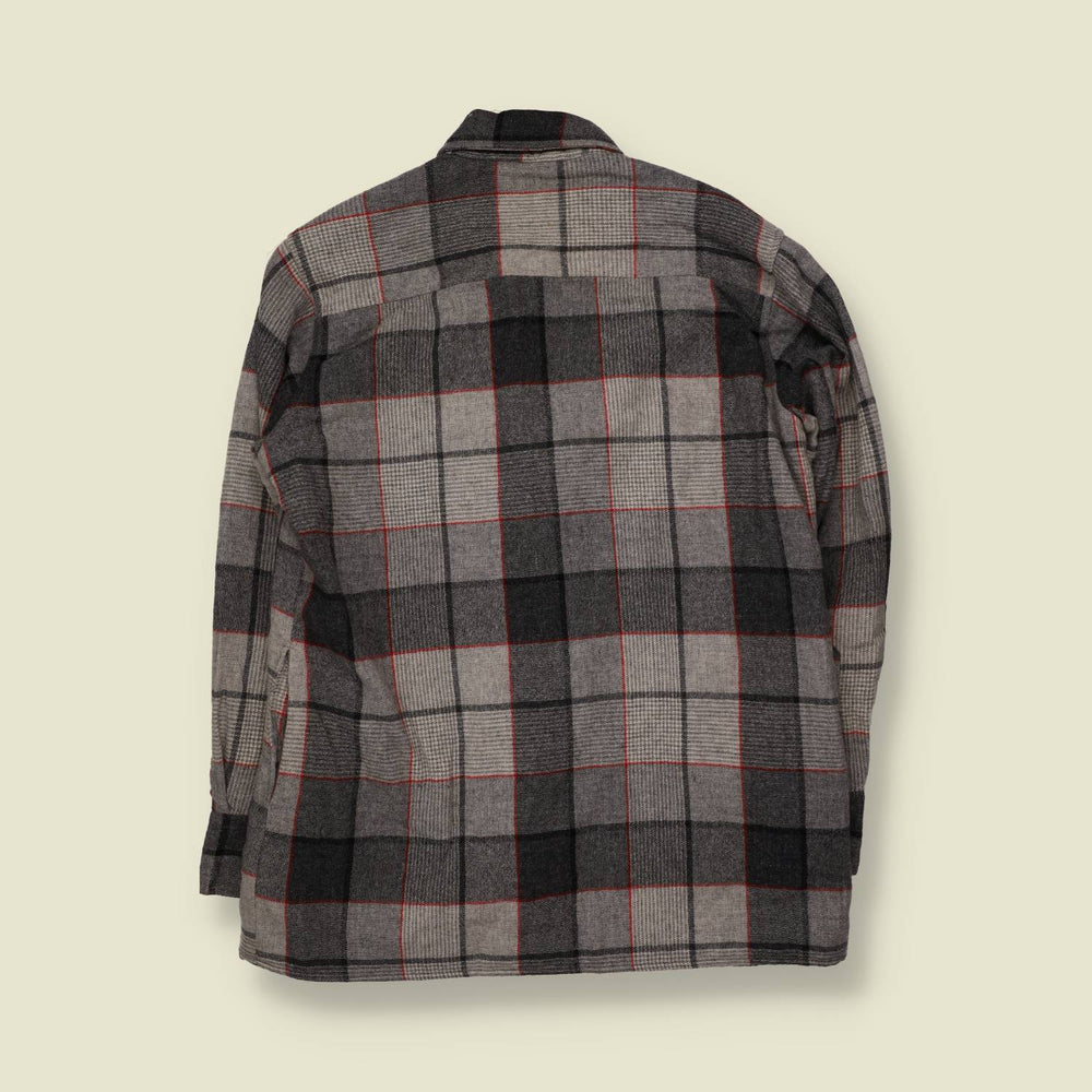 1980s | Shelter Bay by Arrow | Wool Overshirt | Grey - S