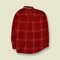 1970s | Wrangler | Wool Shirt | Red - XXL