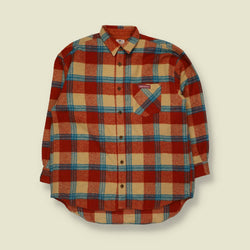 1980s | Bonne Dia | Flannel Shirt | Multi - M