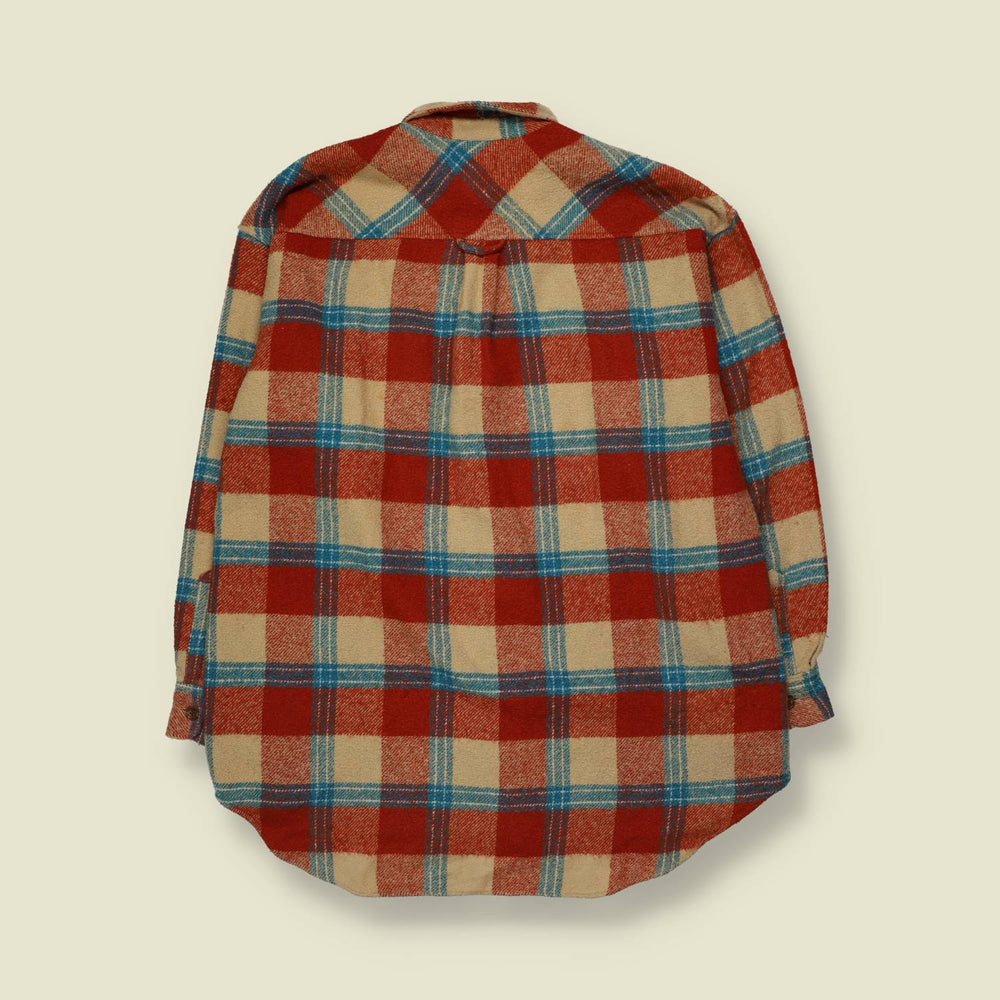 1980s | Bonne Dia | Flannel Shirt | Multi - M