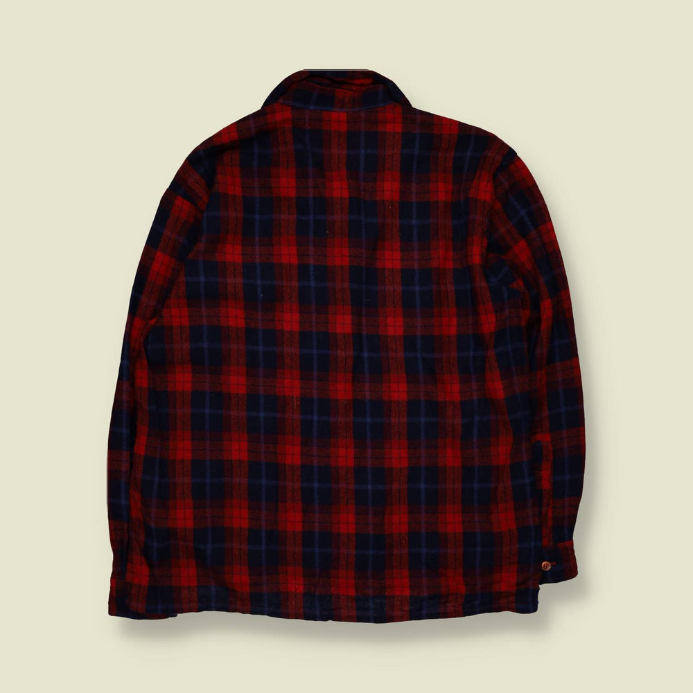 1970s | Alexander's | Wool Shirt | Red - L