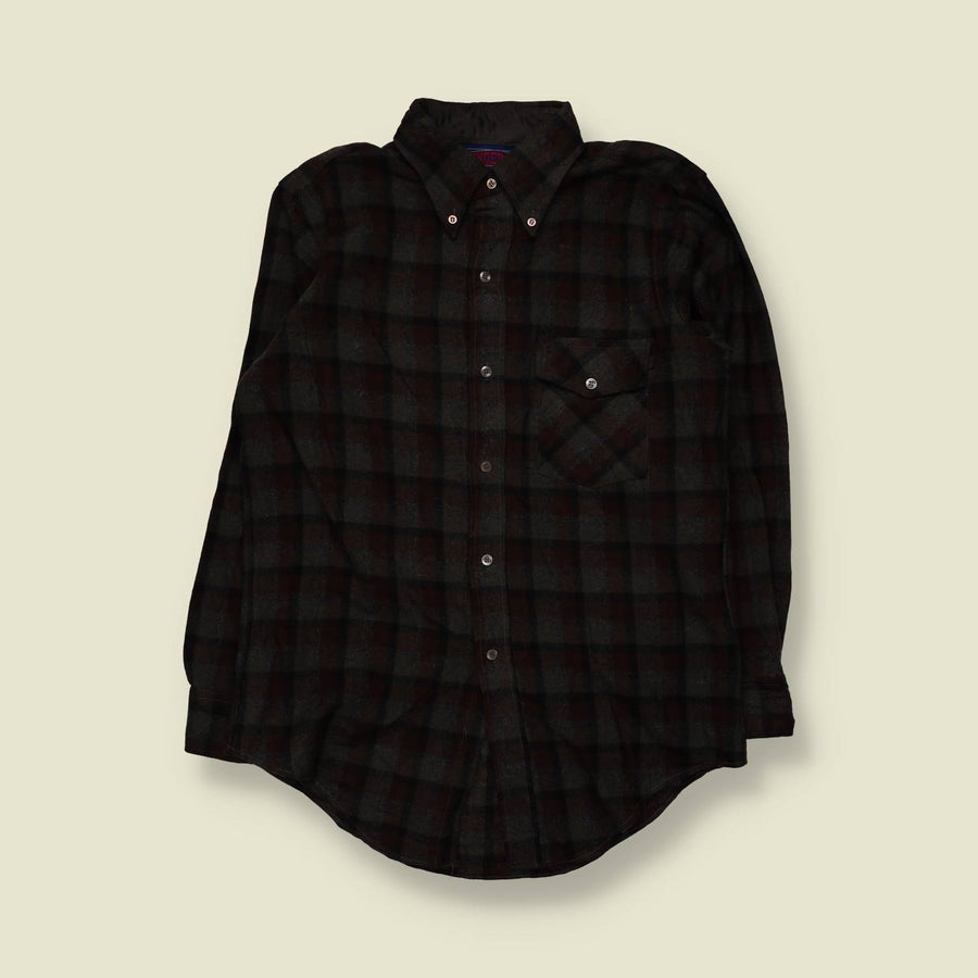 1970s | Ponderosa | Wool Shirt | Grey - S