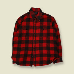 1980s | Country Touch | Overshirt | Red - XL