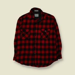 1970s/80s | Outdoor Exchange | Wool Shirt | Red - L