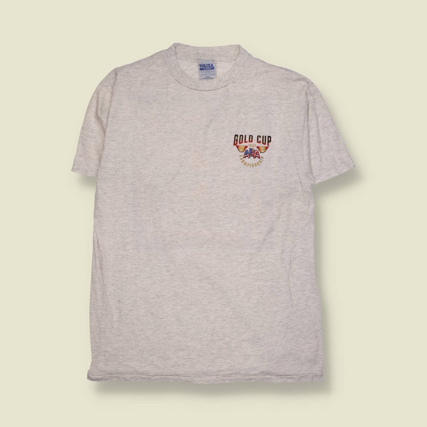 1997 | Tultex | "Gold Cup" T-Shirt | Grey - S