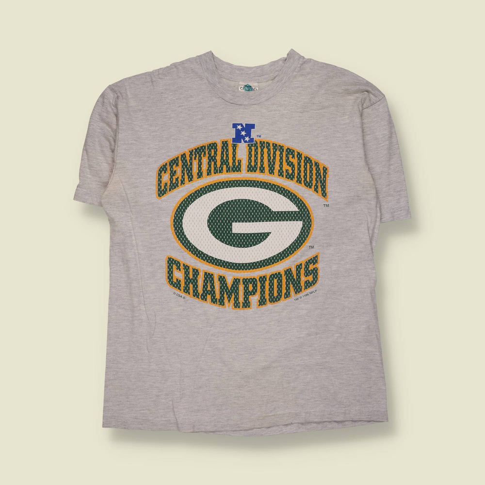 1996 | Champ | Green Bay Packers T-Shirt | Grey - M