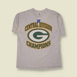 1996 | Champ | Green Bay Packers T-Shirt | Grey - M