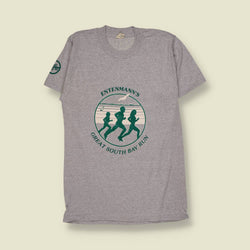 1980s | Screen Stars | "Entenmann's Great South Bay Run" T-Shirt | Grey - XXS