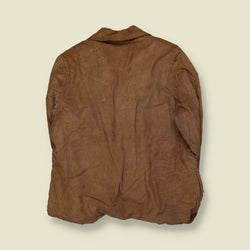 1960s | Cabot | Corduroy Sherpa-Lined Jacket | Tan - 3XL