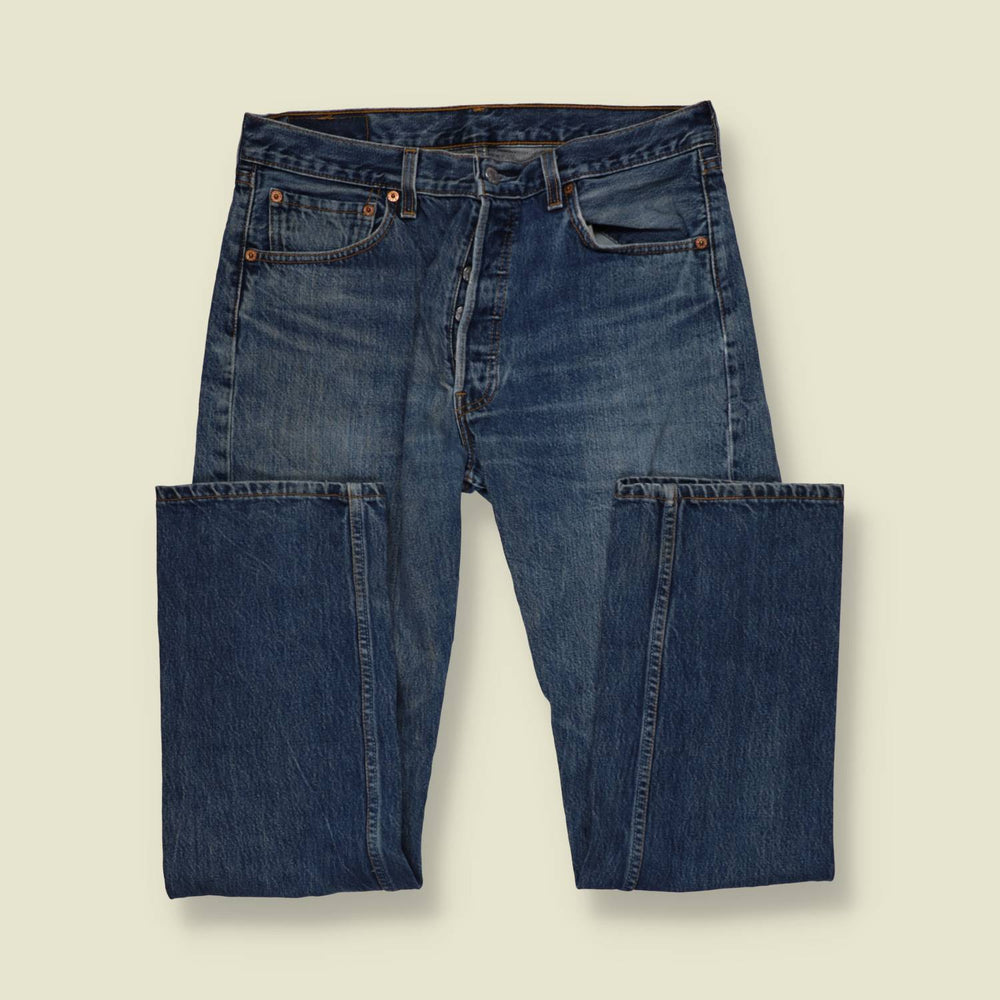1980s-90s | Levi's | 501 Jeans | Blue - 33"