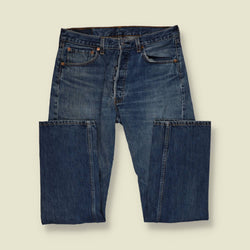 1980s-90s | Levi's | 501 Jeans | Blue - 33"