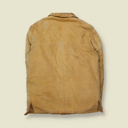 1960s | Casualcraft | Chamois Sherpa-Lined Coat | Tan - XXL