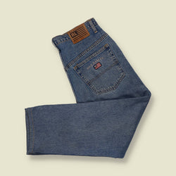 1990s | Polo Jeans Co. Ralph Lauren | Denim Jeans | Blue Wash - w34