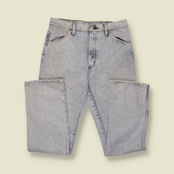 1980s | Rustler | Denim Jeans | Acid Wash - w30
