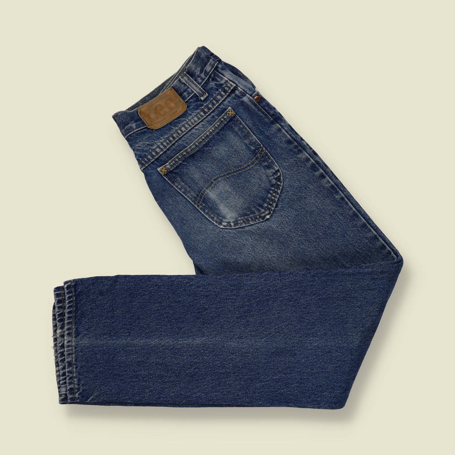 1980s | Lee | Denim Jeans | Blue Wash - w32