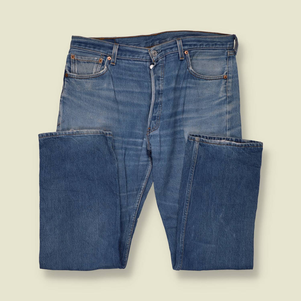 1980s-90s | Levi's | 501 Jeans | Blue - w37"