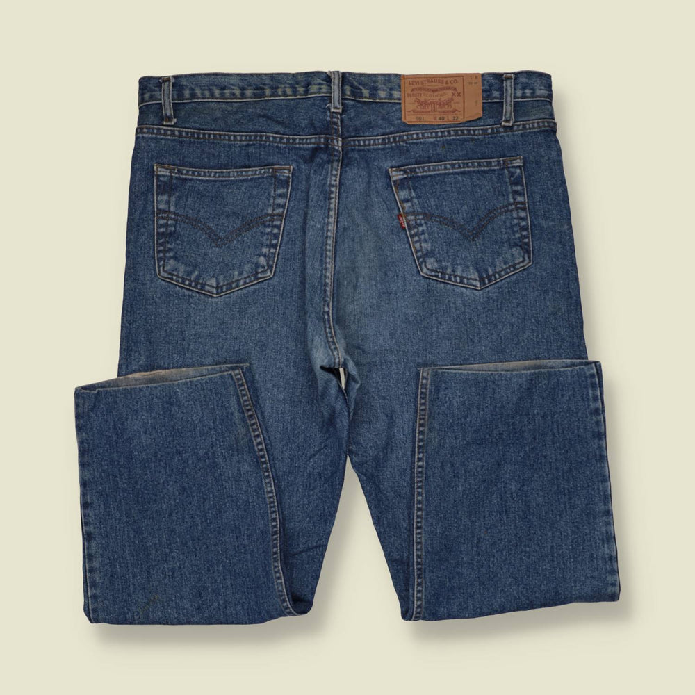 1980s-90s | Levi's | 501 Jeans | Blue - w40
