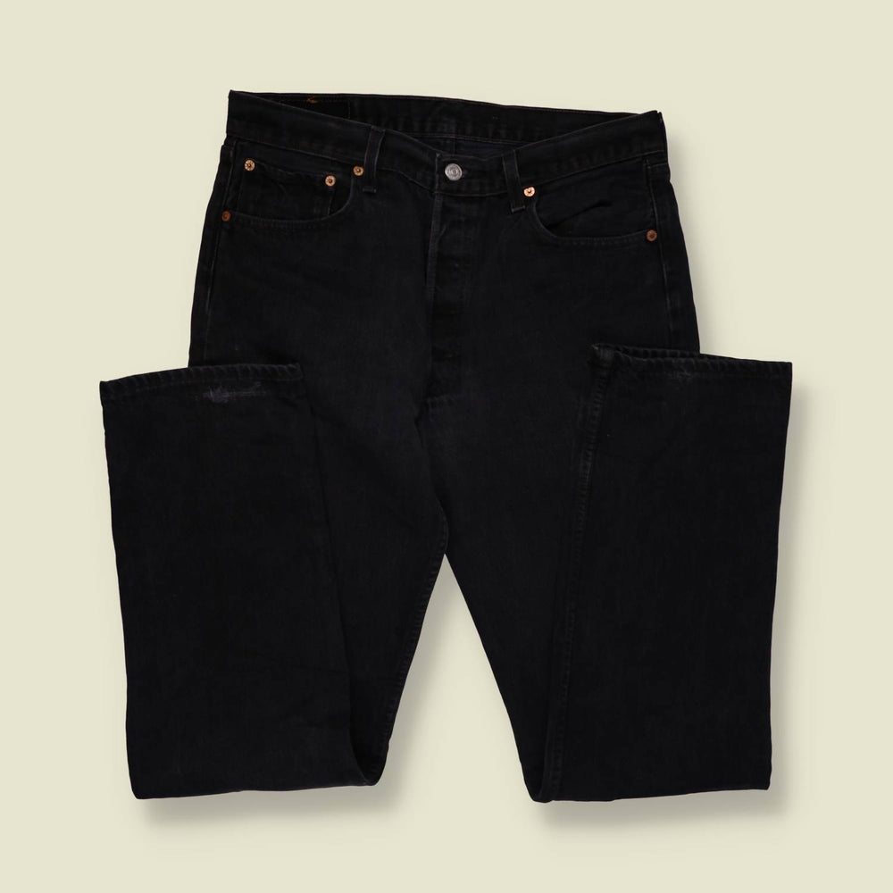 1980s-90s | Levi's | 501 Jeans | Black - w34