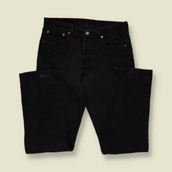 1980s-90s | Levi's | 501 Jeans | Black - w34