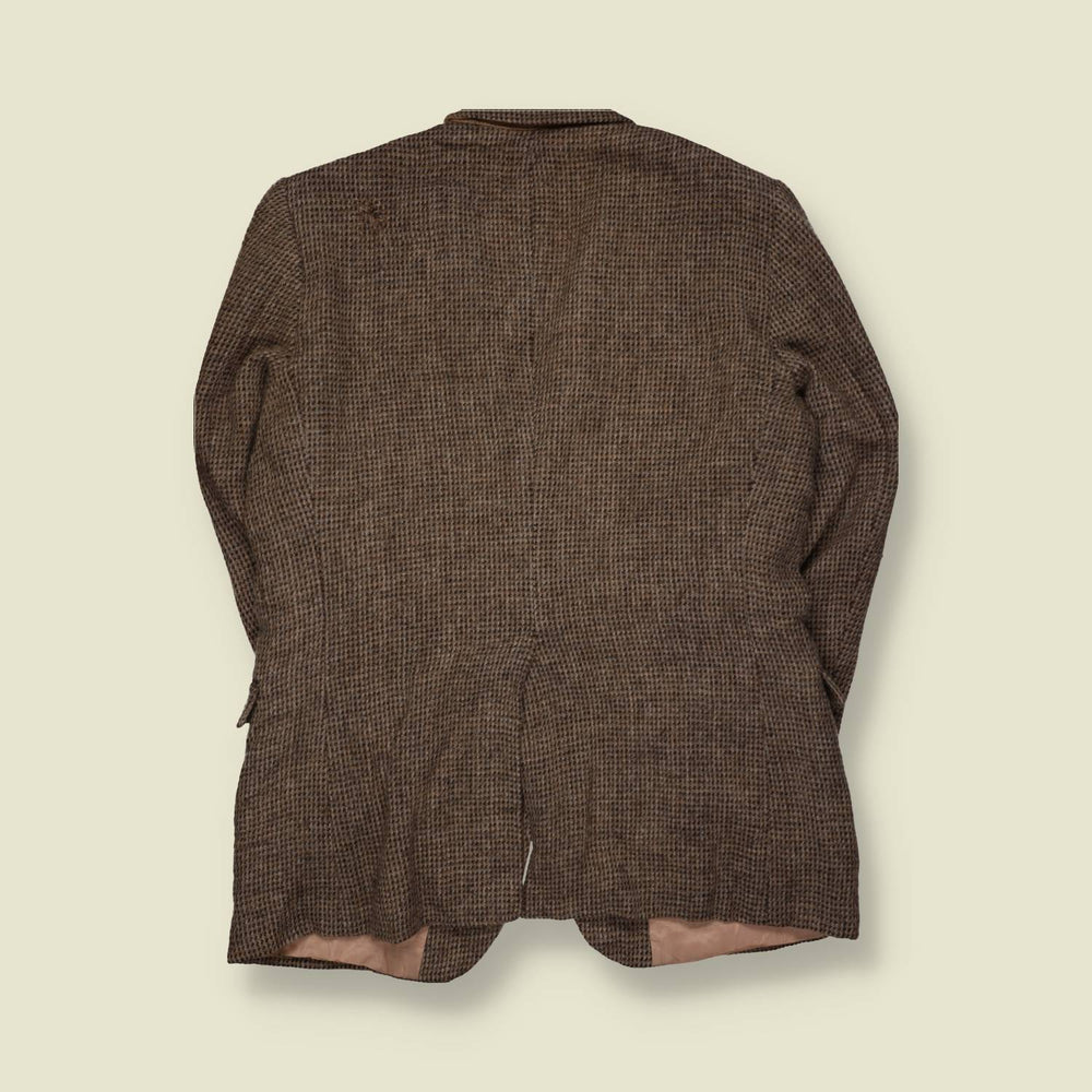 1980s | Harris Tweed | Blazer | Brown - M