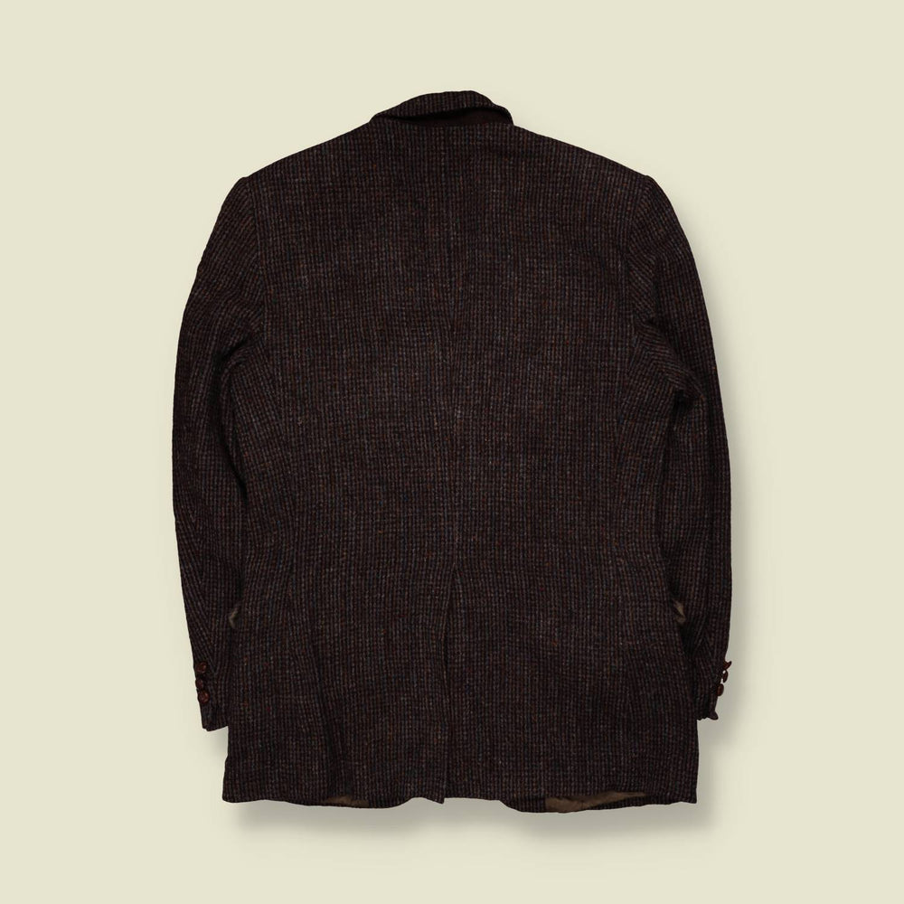 1980s | Harris Tweed | Blazer | Brown - S
