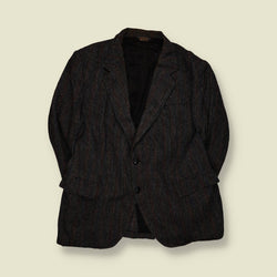 1980s | Harris Tweed | Blazer | Grey - XXL