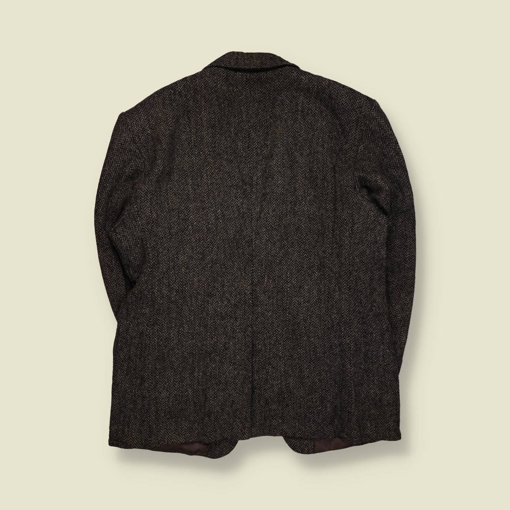 1980s | Harris Tweed | Blazer | Brown - M