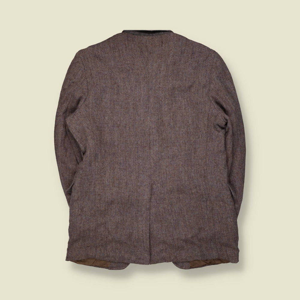 1970s | Harris Tweed | Blazer | Grey - L