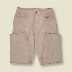 1980s-90s | Levi's | 550 Jeans | White - w36