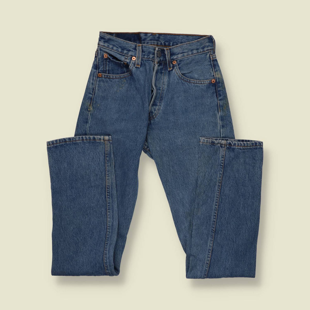 1980s-90s | Levi's | 501 Jeans | Blue - 25"