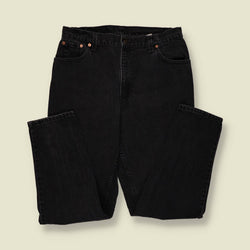 1980s-90s | Levi's | 550 Jeans | Black - w32