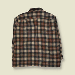 1970s | High Sierra | Wool Shirt | Grey - XXL