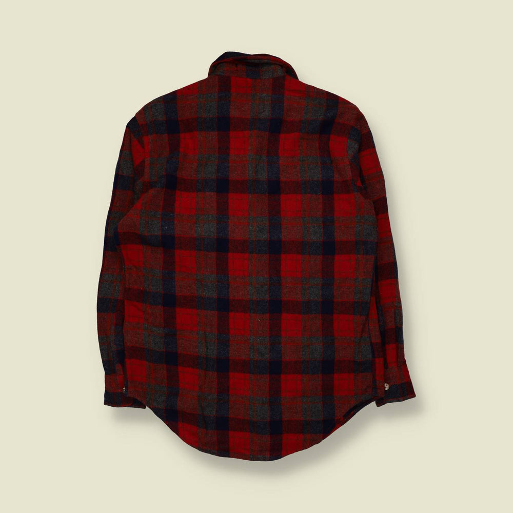 1970s | Mountain Tek | Wool Shirt | Red - M
