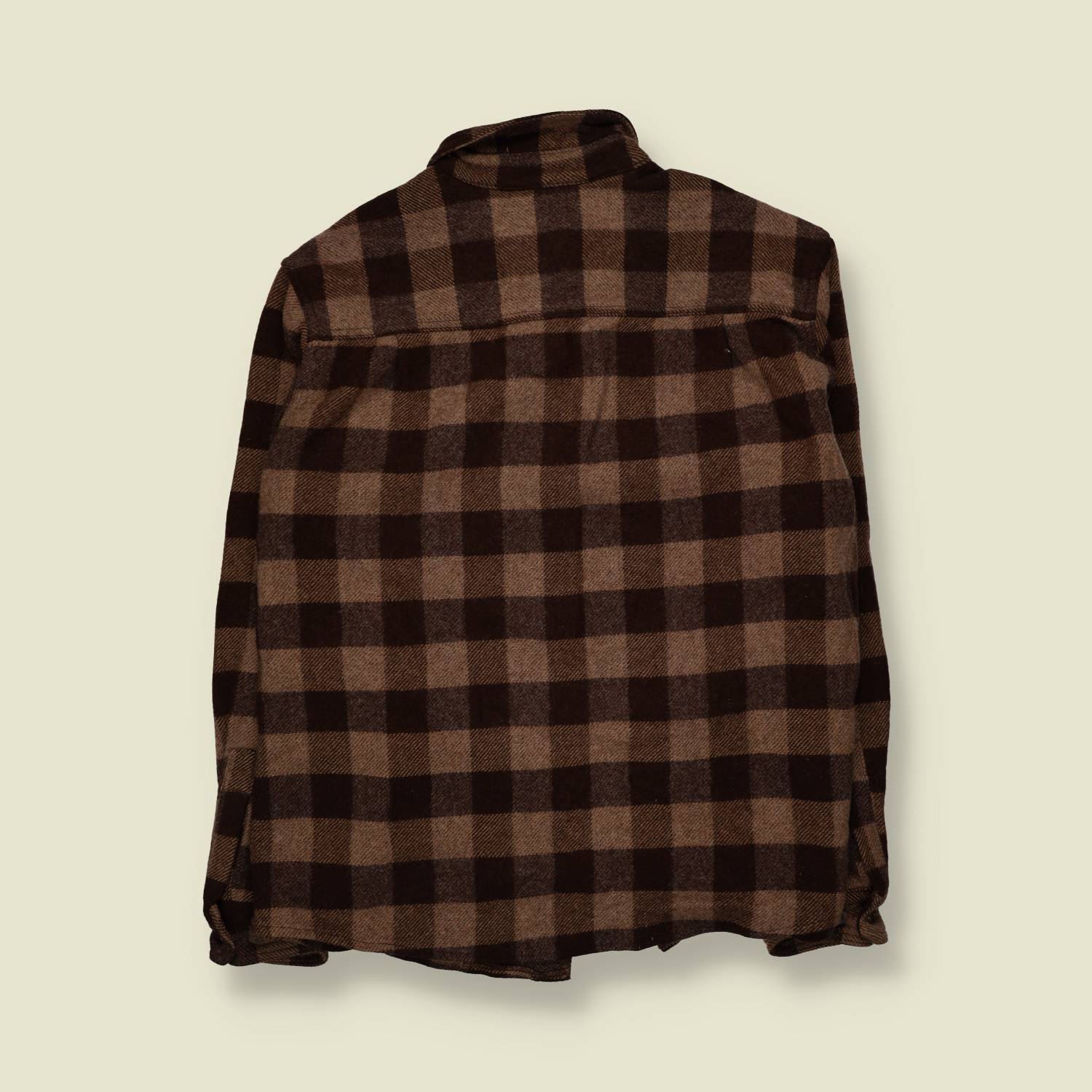 1990s | Woolrich | Wool Shirt | Brown - 4XL