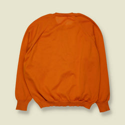 1970s | Pointelle Knit Cardigan | Orange - 12