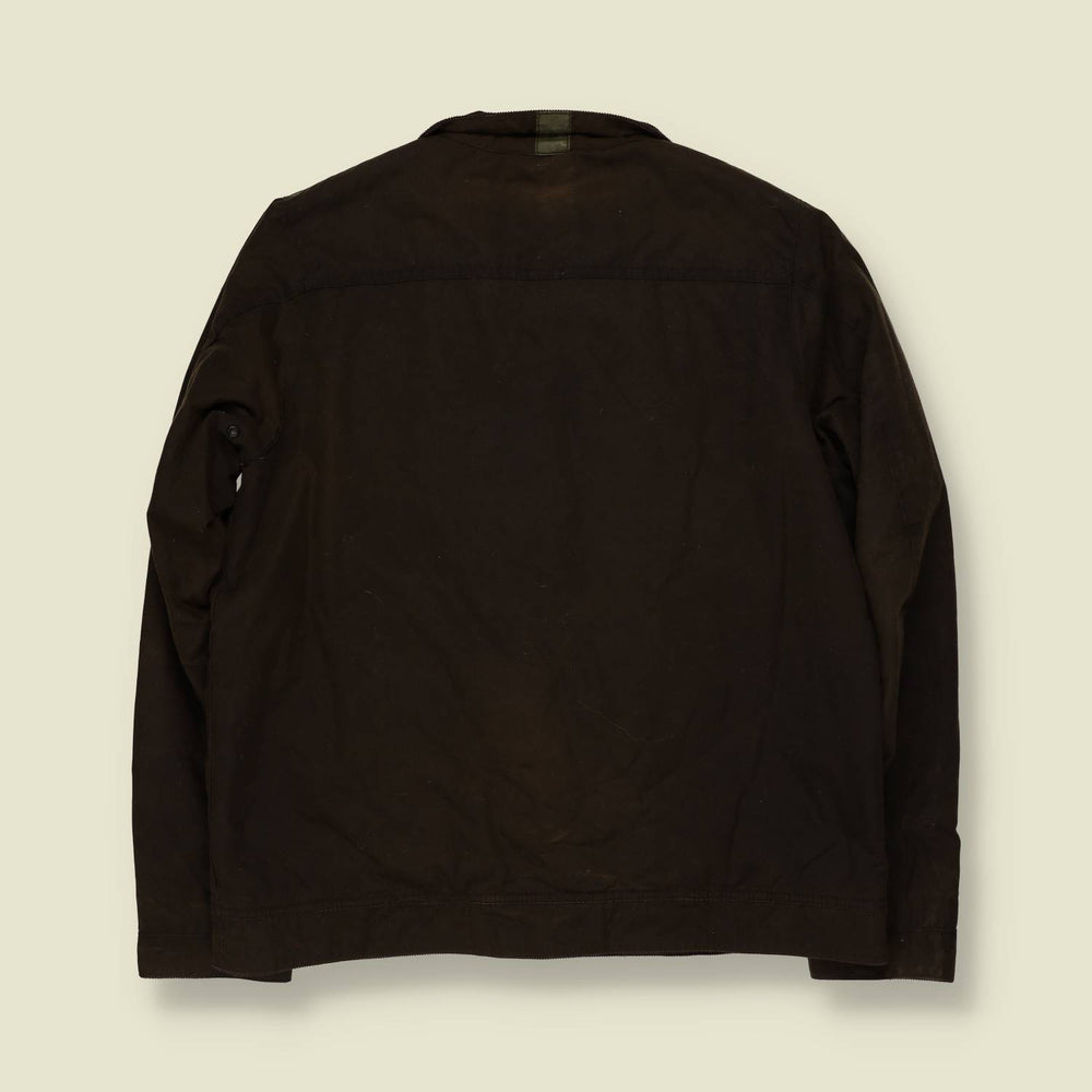 2000s | Barbour International | Waxed Field Jacket | Dark Brown - 14
