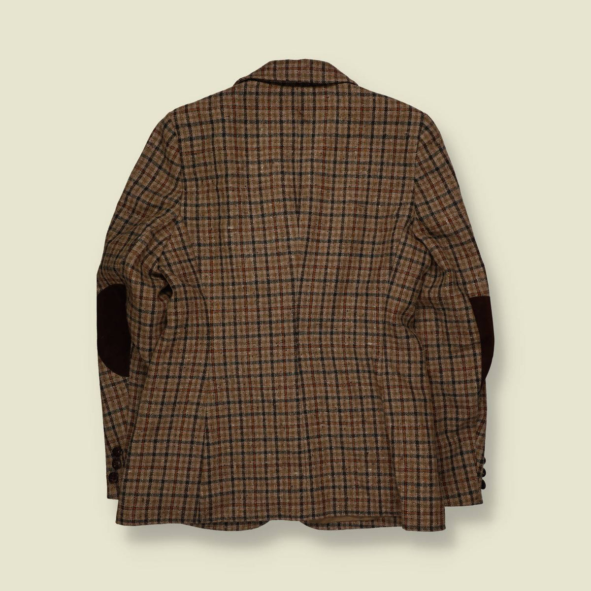 1970s | Gil Bret | Plaid Blazer | Brown & Tan - 10