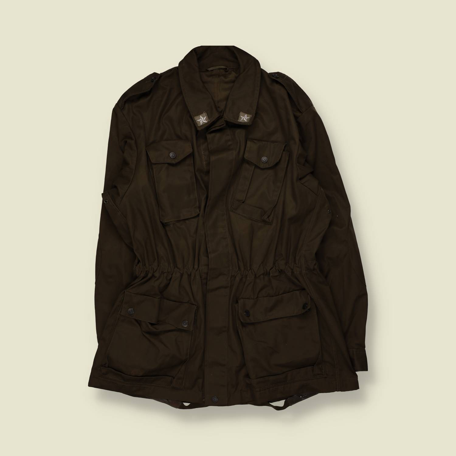 1995 | Italian Army | Field Jacket | Olive Green - XS