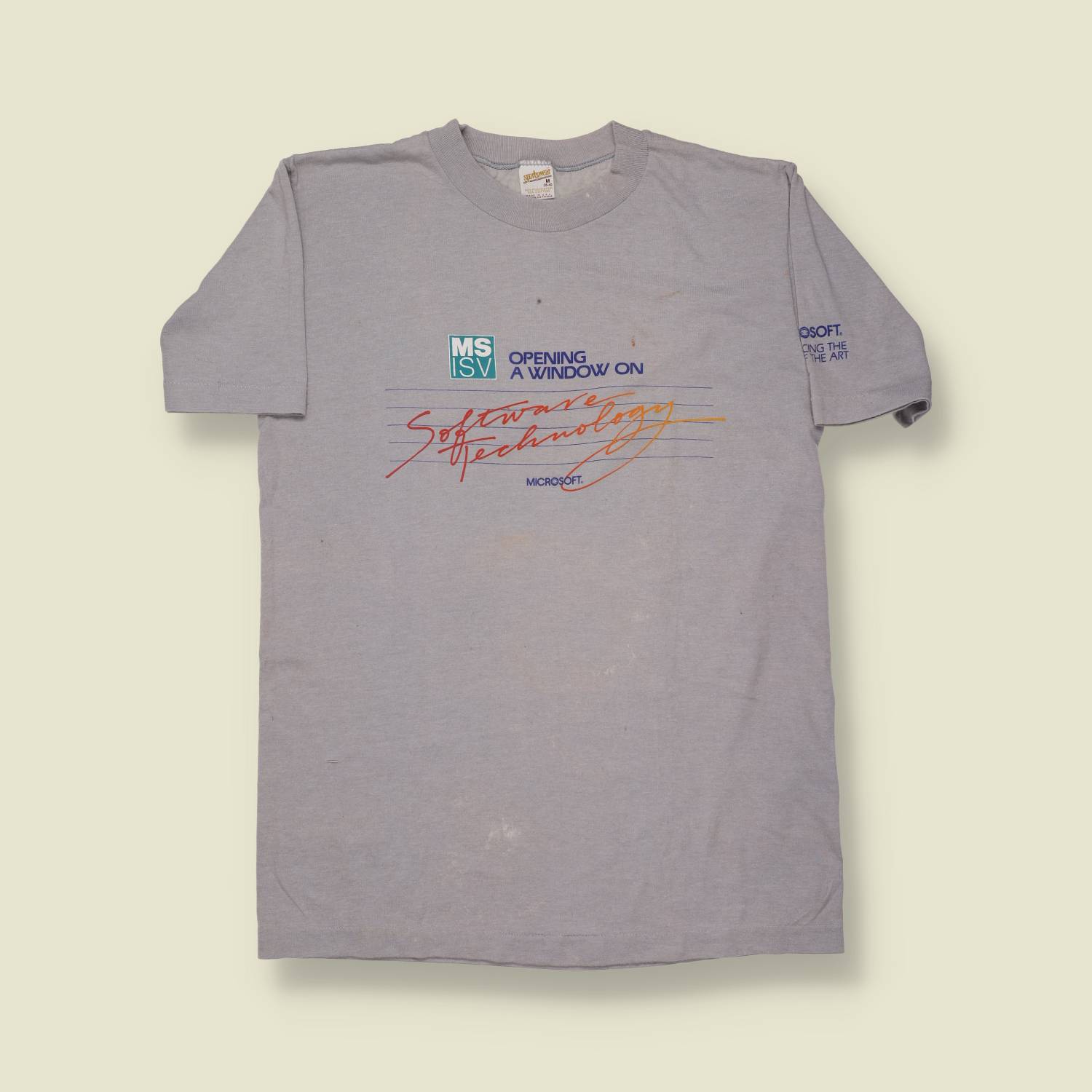 1990 Microsoft Windows Software Tech Tee - S/M