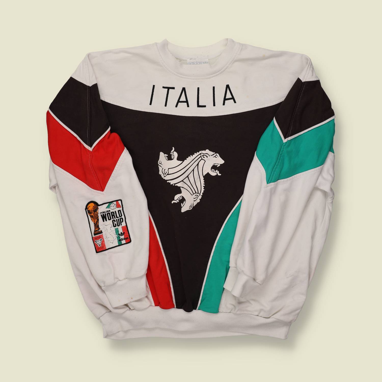 1990s Adidas Italia “Coppa del Mondo” World Cup Sweatshirt - XL/XXL
